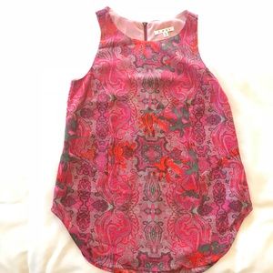 CAbi | Jubilee paisley print size small top
